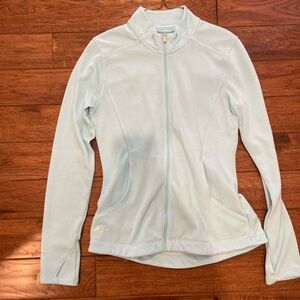 NWOT Adidas Light Blue Full-Zip Jacket